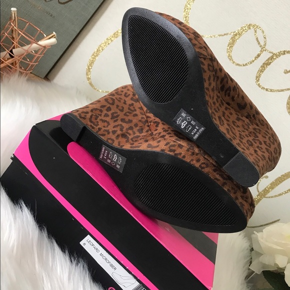 ❌SOLD❌ BNEW! Michael Antonio “Avalon” Leopard Wedge - Picture 6 of 8